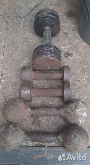 Гири,Гантели СССР