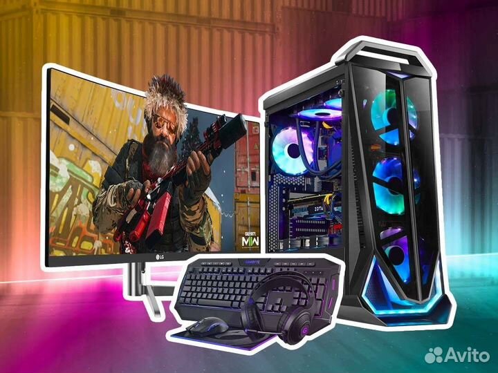 Игровой пк intel core i5 RTX 3050 /RTX 3060/ 3070