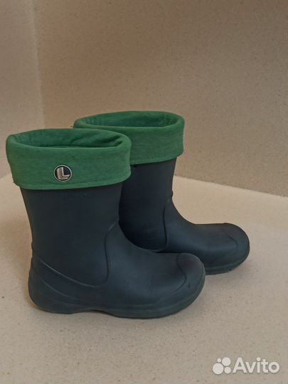 Резиновые сапоги эва 34