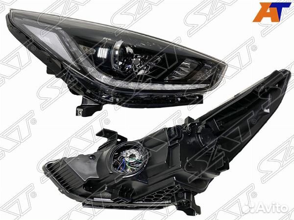 Фара hyundai accent/solaris 17