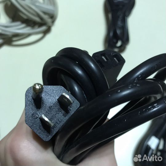 Кабель питания, типы: B, C, E, G