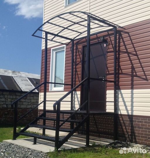 Изготовление входных групп и террас