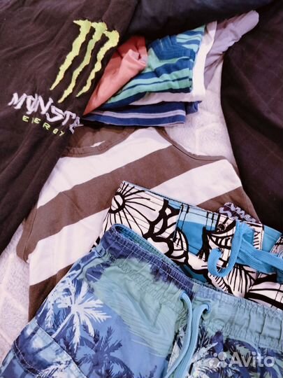 Детские вещи пакетом на мальчика 7-10 лет