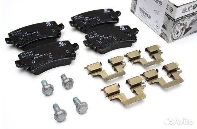 Колодки тормозные VAG, 3AA698451, JZW698451G