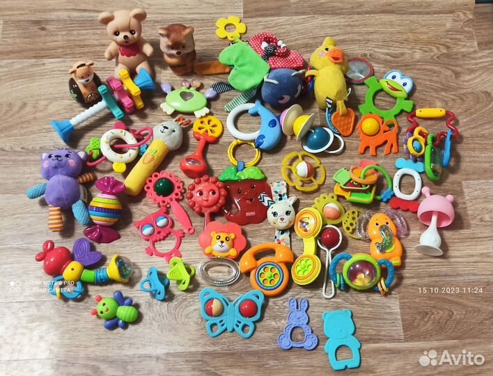 Погремушки, грызунки