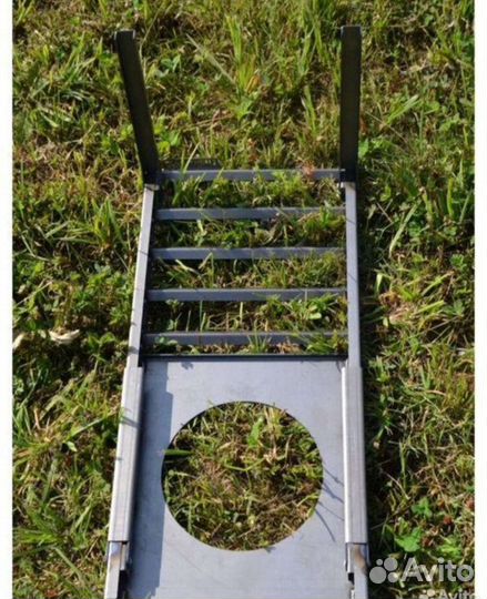 Решетка костровая с подставкой под казан