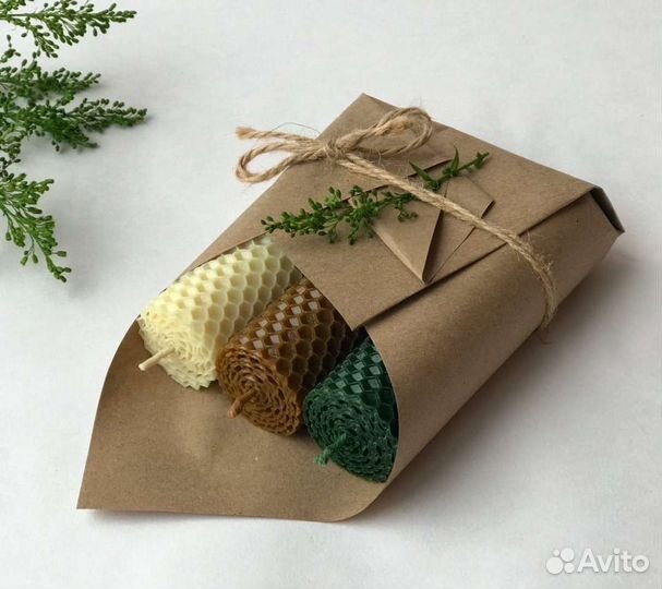 Свечи из вощины