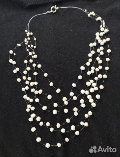 Бусы жемчужные