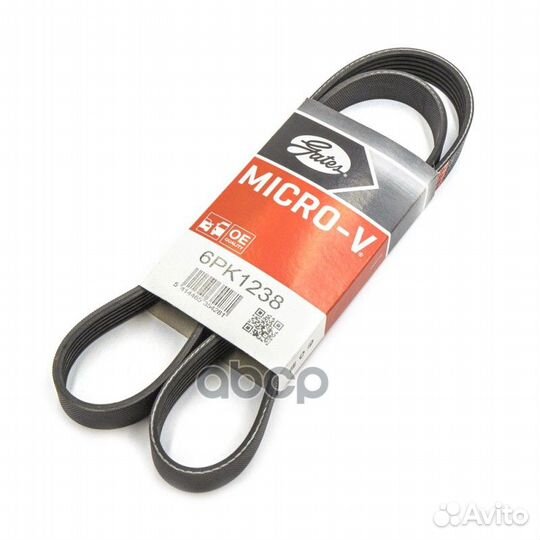 Ремень поликлиновый Peugeot 206 1.4 16V 03/ Re