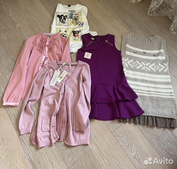 Одежда для девочки пакетом 146,152,140