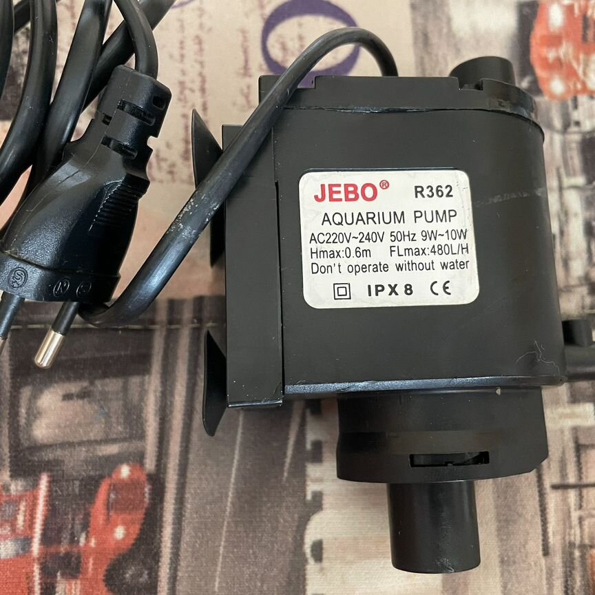 Насос для аквариума jebo r-362