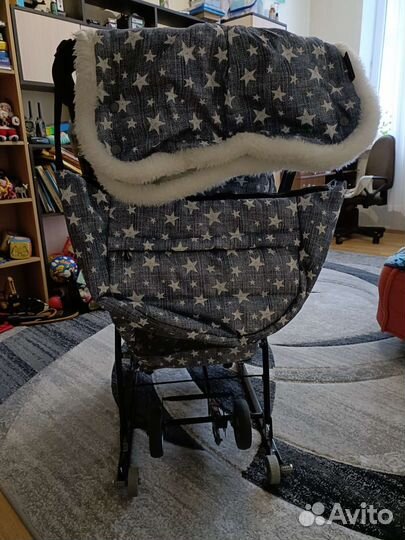 Детские санки коляска ника