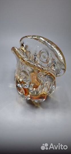 Редкая винтажная ваза для цветов Чехословакия