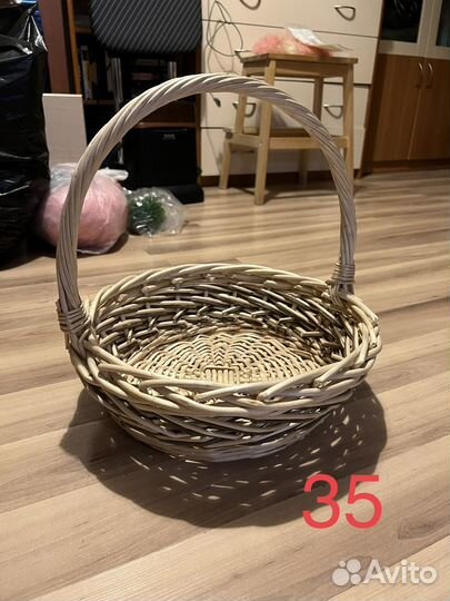 Корзина плетеная