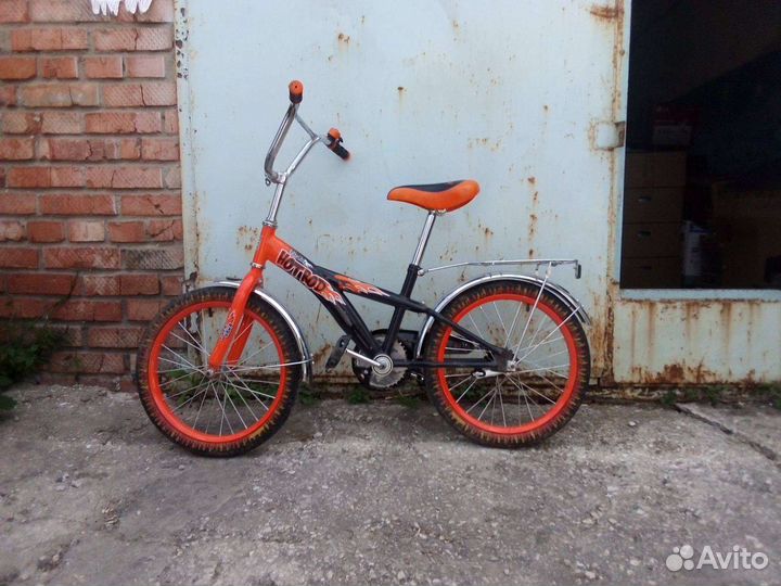 Детский велосипед Hot Rod Black Aqua