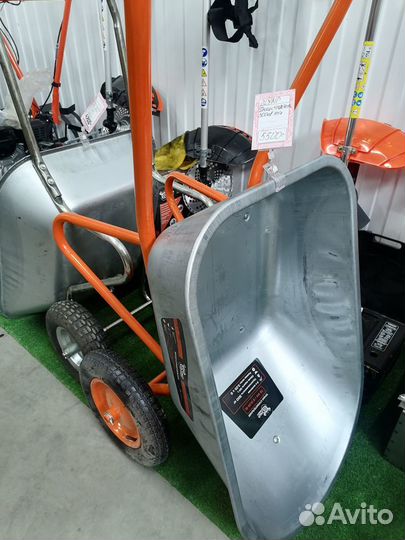 Тачка строительная 200/300кг/1-2 колеса