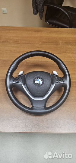 Руль BMW X6 E71 Без подогрева