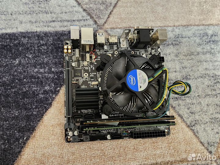 Материнская плата с процессором i5 + 16Gb