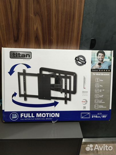 Кронштейн для телевизора до 85 дюймов