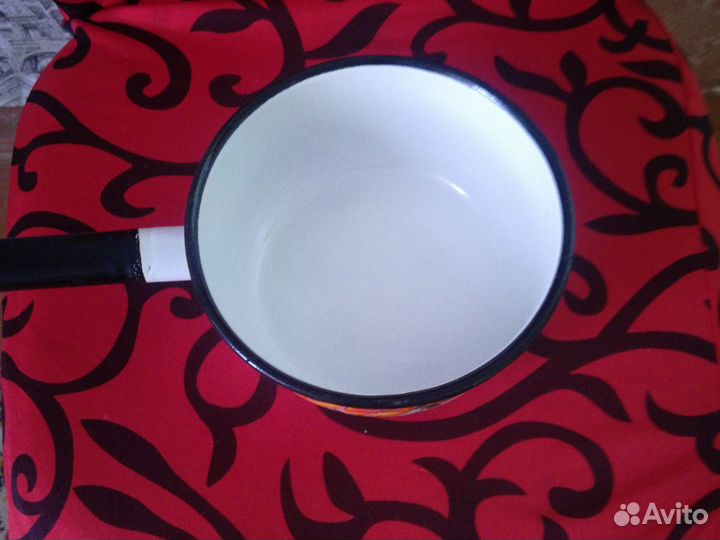 Ковш эмалированый