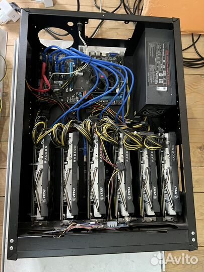 Майнинг ферма 5700xt