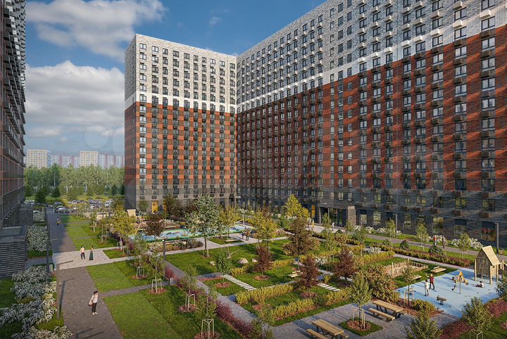 1-к. квартира, 34,1 м², 16/25 эт.