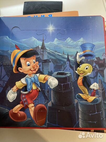 Книга с мягкими пазлами