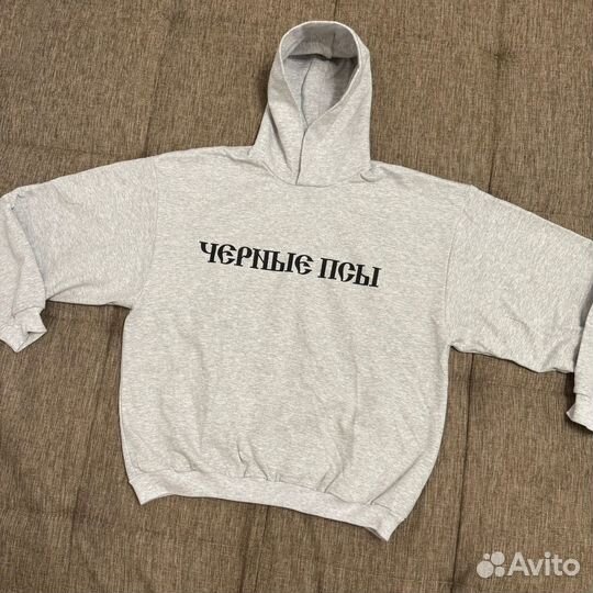 Худи Yeezy Gosha Чёрные псы оригинал