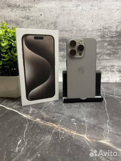 iPhone 15 Pro, 256 Гб Идеал (Sim+eSim)