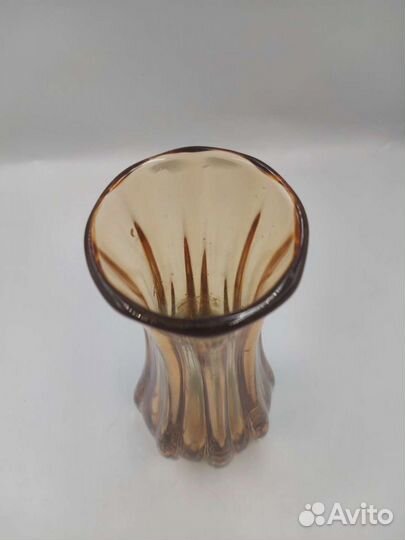 Ваза цветное стекло СССР