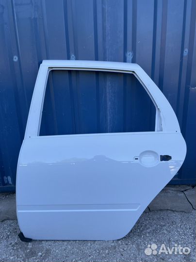 Дверь ваз 1118-2190 задняя левая 221 ледниковый