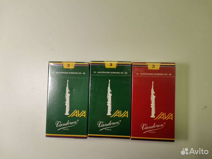 Трости для саксофона тенор, сопрано. Vandoren, Ric