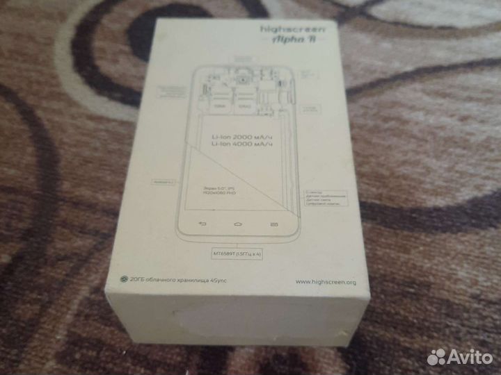 Аккумулятор для телефона highscreen alpha R