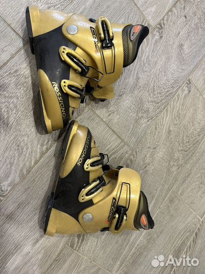 Лыжные ботинки rossignol детские б/у