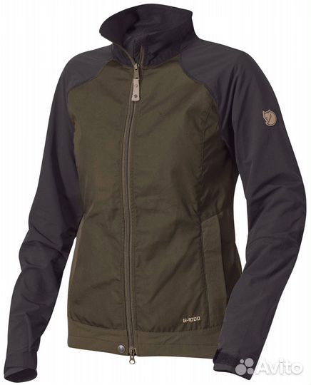 Ladies Fjällräven Skare Lite Jacket Dark Olive