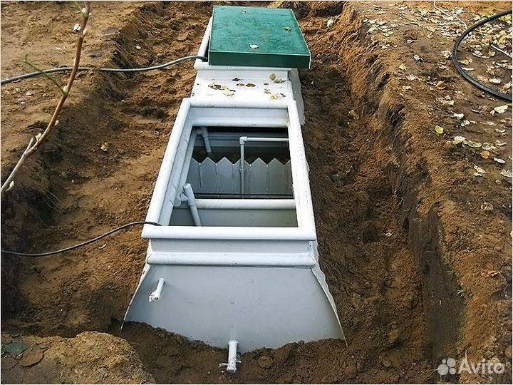 Септик под ключ за один день