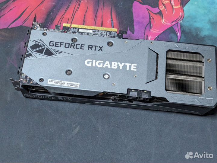 Видеокарта gigabyte RTX 3060Ti Gaming OC