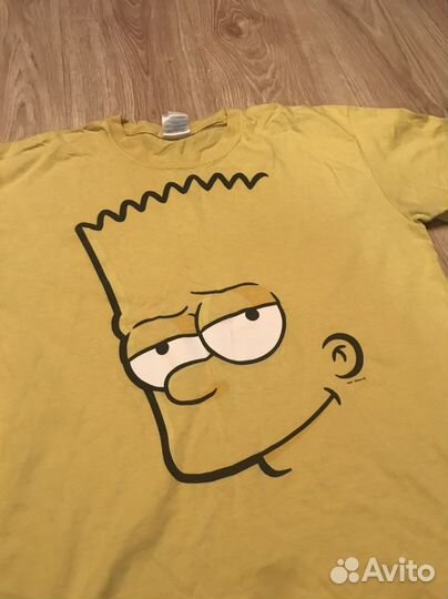 Футболка Мерч Simpsons Cartoon Movie Tee Bart