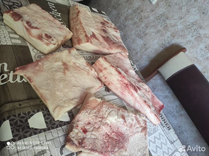 Мясо свинины домашнее