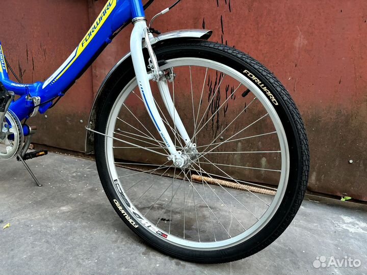 Скоростной складной велосипед Forward R24