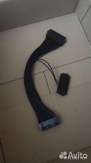 Кабель синхронизатор блоков питания 24 pin ATX