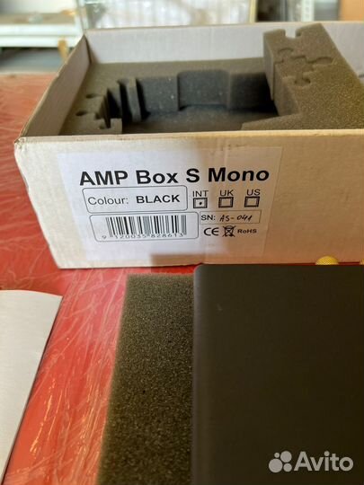 Усилитель звука Pro-Ject Amp Box S Mono black
