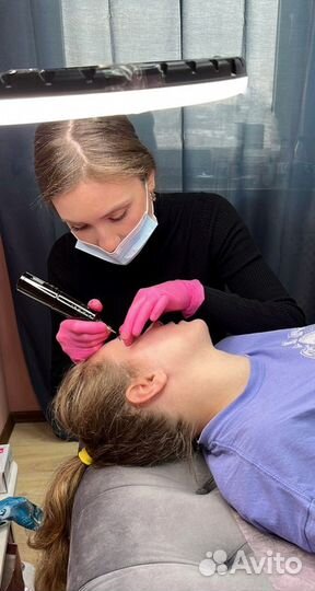 Обучение, курсы перманентный макияж, ламинирование