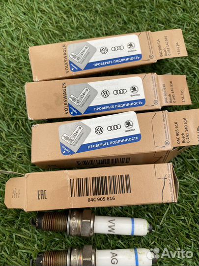 Свечи зажигания на volkswagen polo 04C 905 616