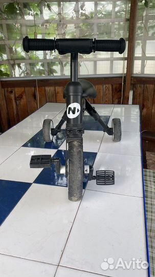 Беговел детский трехколесный