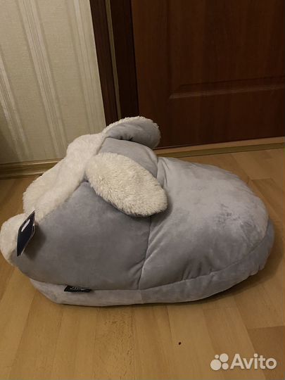 Плюшевый домик для собаки / лежанка