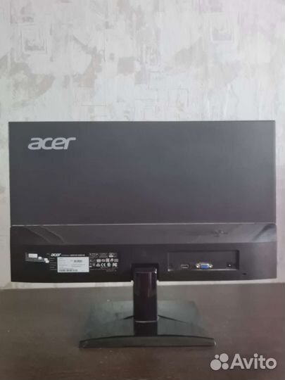 Монитор Acer HA240Y с разбитой матрицей