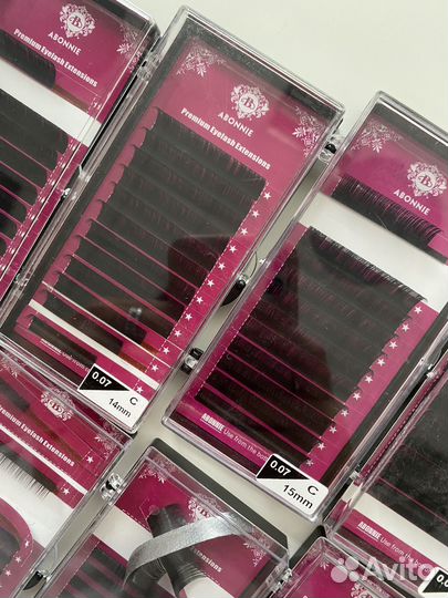 Ресницы для наращивания много бу