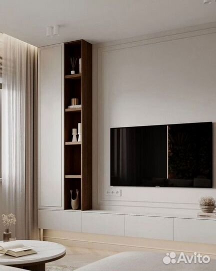 Шкаф под тв зону с фабрики