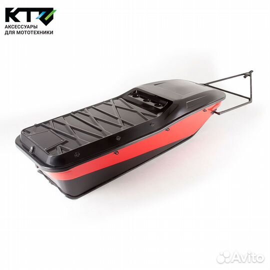 Сани волокуши ктз Экспедишн с жесткой крышкой